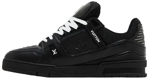 Louis Vuitton Trainer 'Embossed Monogram - Black'