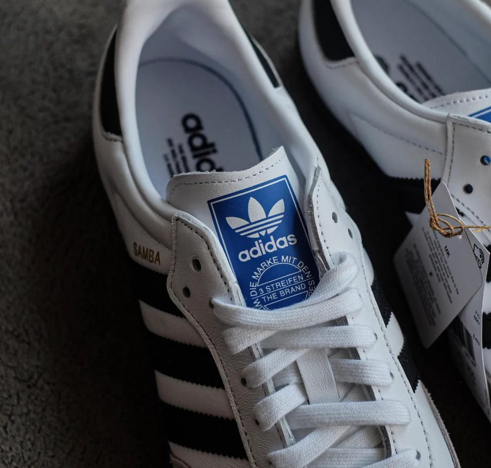 Adidas Samba Cloud White Trainers.